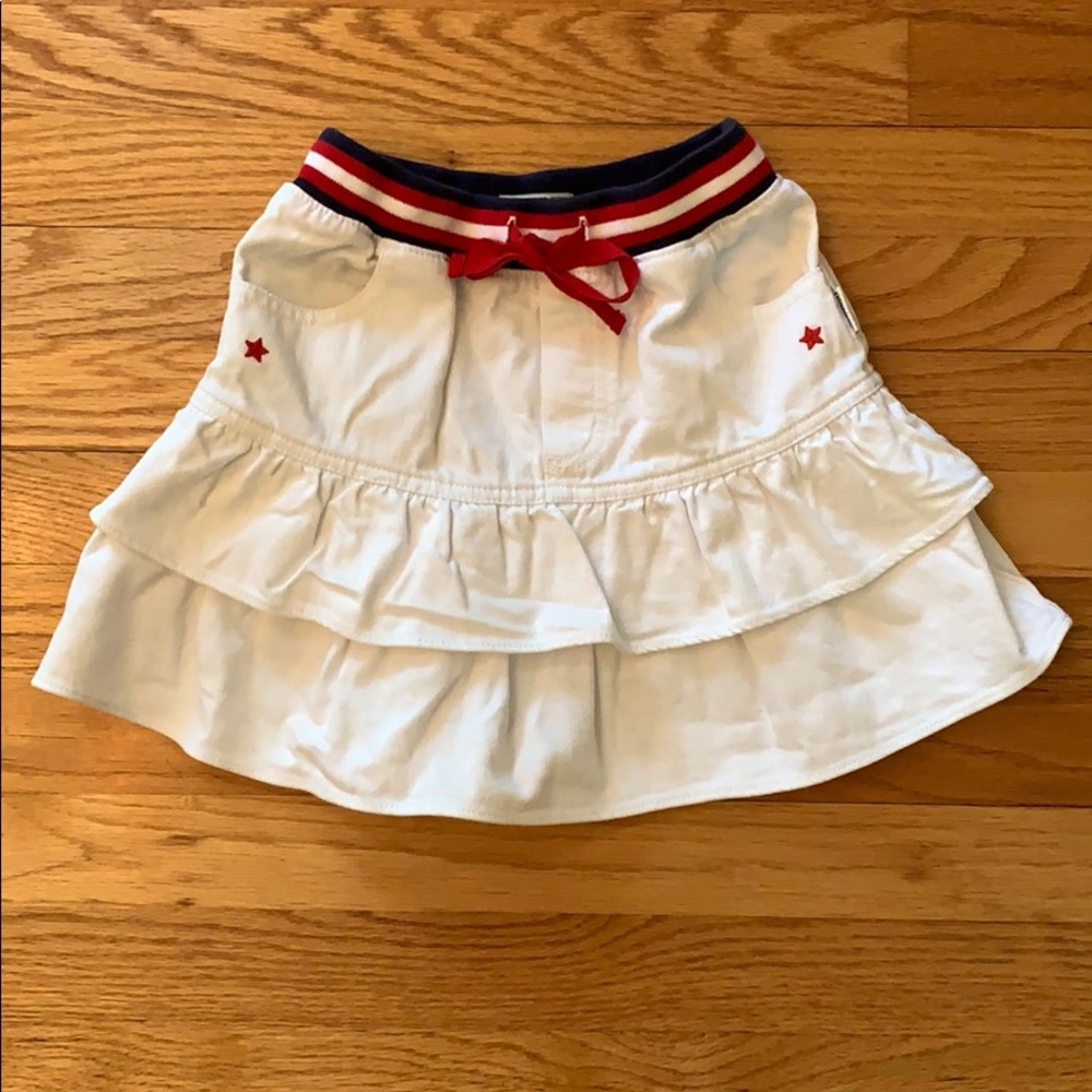 OshKosh girls white skirt, size 6X